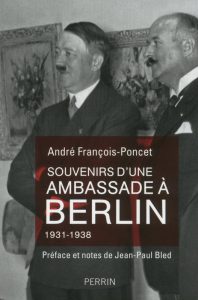 Souvenirs d'une ambassade à berlin