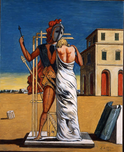 Giorgio de Chirico, Cri d’amour, 1974. Fondazione Giorgio e Isa de Chirico, Rome © SABAM Belgium 2019