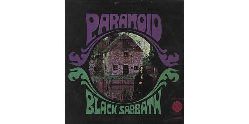 black sabbath paranoid 45 tours