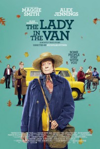 the lady in the van poster