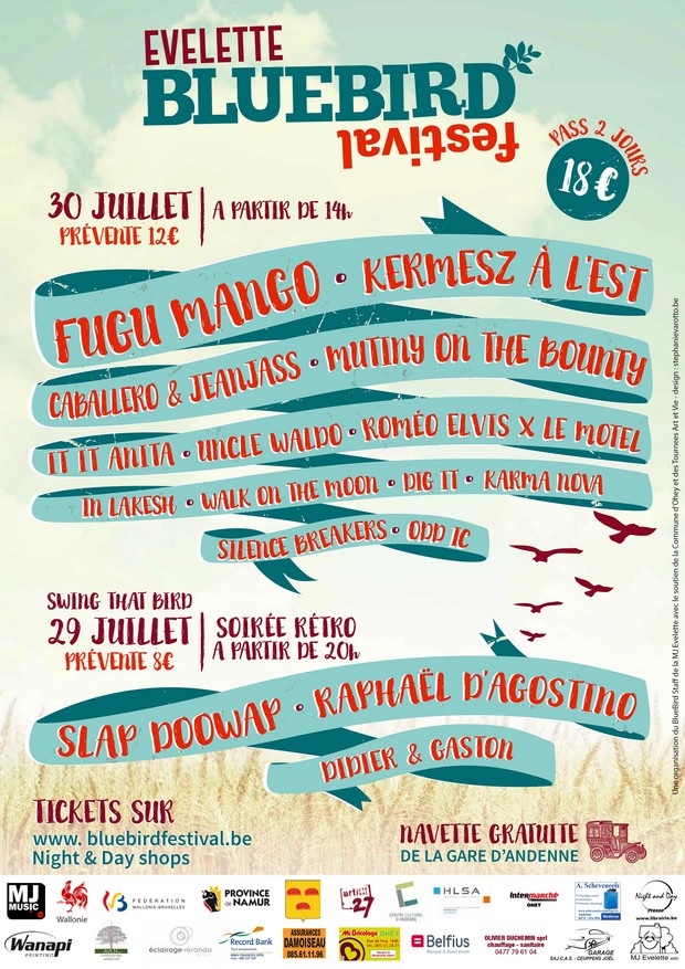 Le Bluebird Festival, une affiche alléchante dans un cadre bucolique