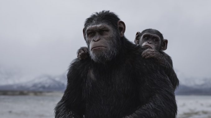 Twentieth Century Fox's "War for the Planet of the Apes."