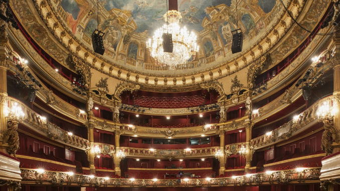 Grande salle du Théâtre Royal de la Monnaie à Bruxelles