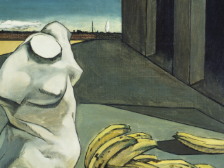 Détail de Giorgio de Chirico, L’incertitude du poète, 1913. ©Tate, 2018 © SABAM Belgium 2019