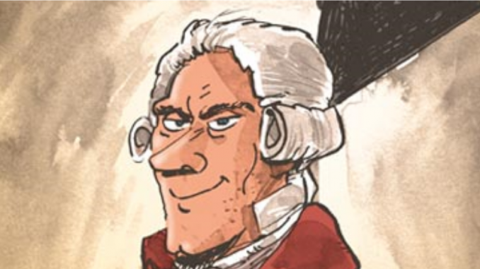 Détail de la BD "Robespierre" (Dupuis, 2019)