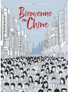 Couverture de la BD "Bienvenue en Chine" (Delcourt, août 2019)