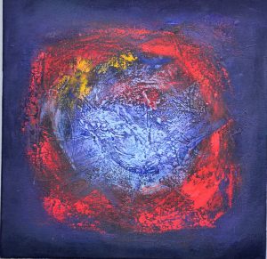 Valentin Ganev. Méditations, variation en rouge, jaune et bleu