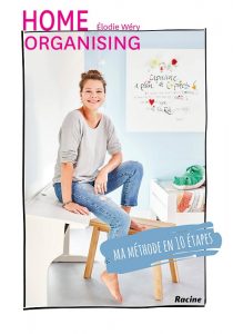 Couverture du livre "Home Organising" d'Elodie Wéry (Racine, 2019)