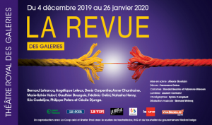 Affiche de la Revue des galeries 2019Affiche de la Revue des galeries 2019