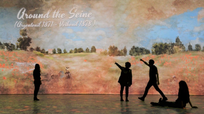 Monet-immersive Image de l'exoposition Monet, the immersive experience (2019)