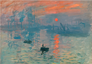 Claude Monet, Impression, soleil levant, huile sur toile, 1872, musée Marmottan, Paris