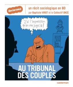 Couverture de la BD "Au tribunal des couples" (Castermann, 2020)