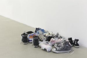 Latifa Echakhch, Skin, 2012, installation © dailyartfair.com