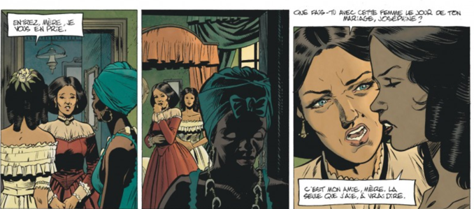 extrait du tome 2 de la BD « Louisiana, la couleur du sang » (Dargaud, 2021)