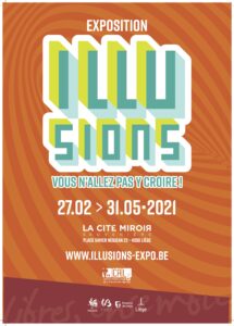 Affiche - Illusions, vous n'allez pas y croire ! - Cité Miroir