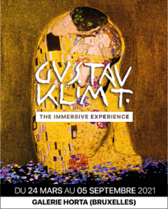 Affiche de l'expo Klimt, the Immersive Experience (2021)