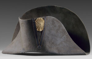 Bicorne de Napoléon Ier. Eté 1810 © Collection Bruno Ledoux