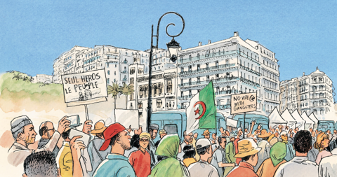 Extrait de la BD « Suites algériennes » de Jacques Ferrandez (Casterman, 2021)