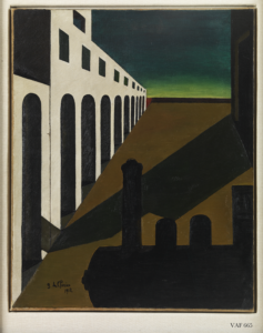 Giorgio De Chirico, La Matinée angoissante, 1912. © MART - Archivio Fotografico e Mediateca Mart.