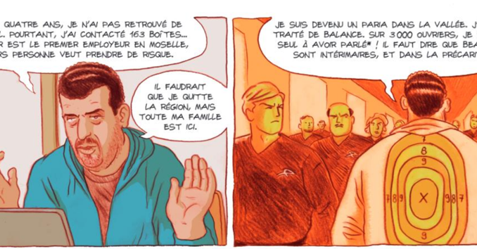 Extrait de la BD « Lanceurs d’alerte » (Delcourt, 2021)