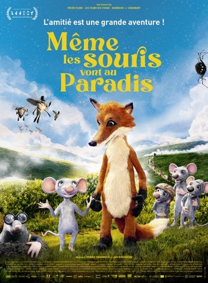 meme les souris vont au paradis poster