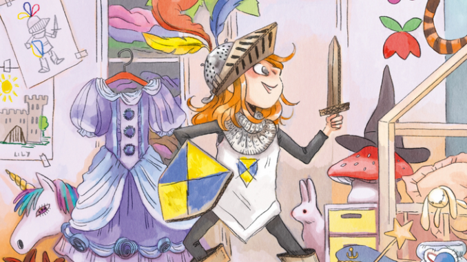 Chevaliere Extrait du livre pour enfants « Chevalière » (Casterman, 2022)