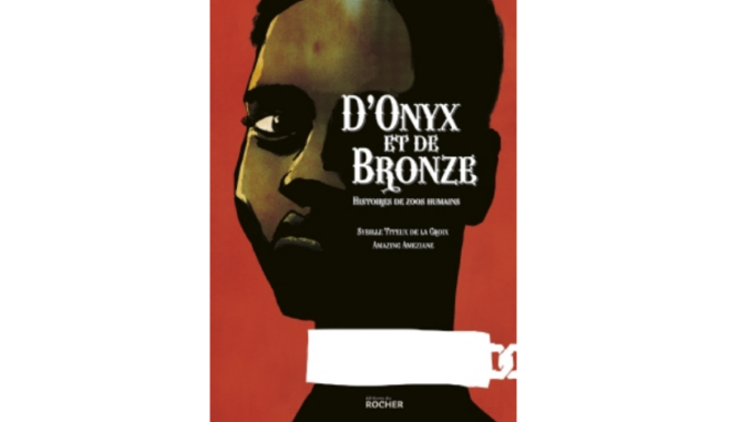 Couverture de la bande dessinée « D’Onyx et de bronze » (Editions du Rocher, 2022)