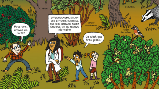 Extrait de la bande dessinée « Les forêts, un trésor à découvrir » (Casterman, 2022)