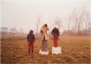 Guy Mees, Portretten (Niveauverschillen), 1970. Gallery Sofie Van de Velde.