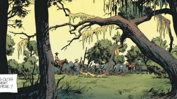 Extrait du tome 3 de la BD « Louisiana, la couleur du sang » (Dargaud, 2022)