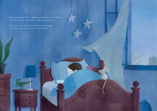 Extrait du livre pour enfants « La petite souris et le Père Noël » (Kaléidoscope, 2022)