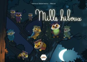 Couverture du livre pour enfants « Mille hiboux » (Entre deux pages, 2022)