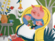 Détail d’une illustration extraite du livre pour enfants « La Vraie véritable et très véridique histoire des trois petits cochons » (Casterman, 2022)