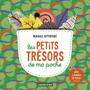 Couverture du livre pour enfants « Les petits trésors de ma poche » (Casterman, 2022)