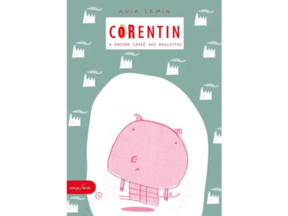 Couverture du livre pour enfants « Corentin a encore cassé ses roulettes » d’Ania Lemin (Éditions F Deville, 2022)