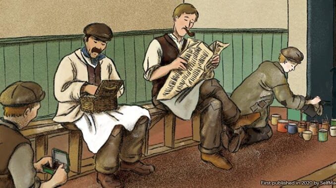 philantropes-aux-poches-percees Extrait du roman graphique « Les Philanthropes aux poches percées » (Delcourt, 2023)