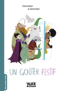 Couverture du livre pour enfants « Un goûter festif » (Alice Jeunesse, 2023)