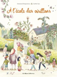 Couverture du livre pour enfants « À l’école des oisillons » (Casterman, 2023)