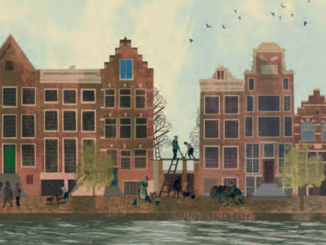 Extrait du livre pour enfants « La maison au bord du canal » (La Partie, 2023)