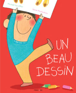 Couverture du livre pour enfants « Un beau dessin » (Frimousse, 2023)