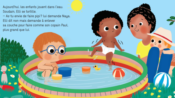 Extrait du livre pour enfants « Tous sur le pot » (Casterman, 2023)