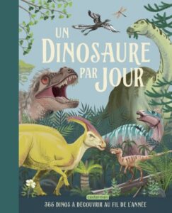 Couverture du livre " Un dinosaure par jour " (Casterman, 2023)