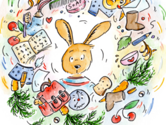 Extrait du livre pour enfants « Plus vite Elliot, nom d’une carotte ! » (Marmottons, 2019)