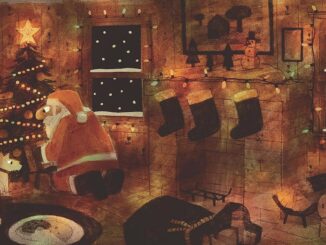 Extrait du livre pour enfants « Comment le Père Noël descend par la cheminée » (Pastel, 2023)
