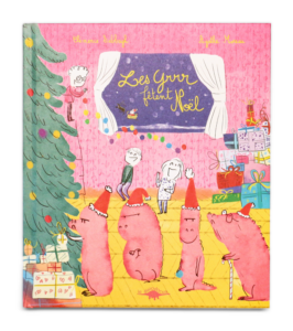 Couverture du livre pour enfants « Les Grrr fêtent Noël » (le diplodocus, 2023)