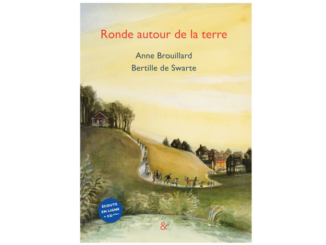 Couverture du livre-disque « Ronde autour de la terre » d’Anne Brouillard et de Bertille de Swarte (Esperluète éditions, 2024)
