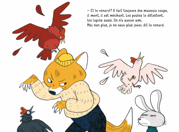 Extrait du livre pour enfants « Je ne veux plus être un loup ! » (Casterman, 2025)